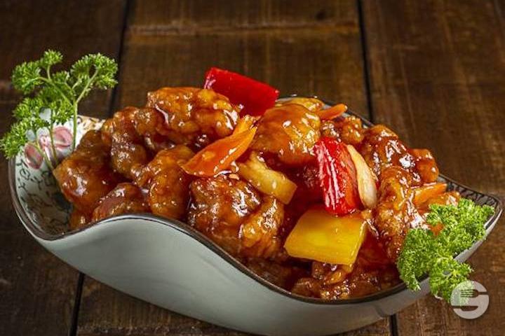 50. Sweet and Sour Pork Rice - Rong Town