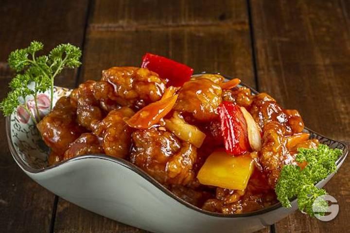 54. 5 Spices Pork Rice - Rong Town