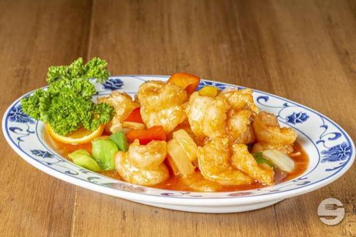 71. Shrimps Rice with Curry - Rong Town