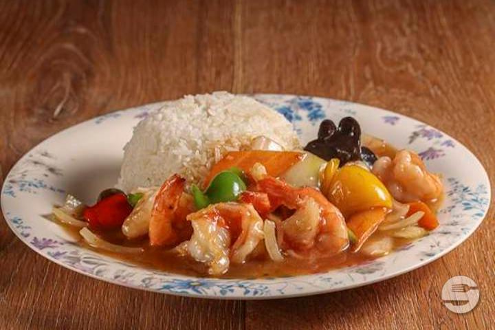 73. Sichuan Shrimps Rice - Rong Town