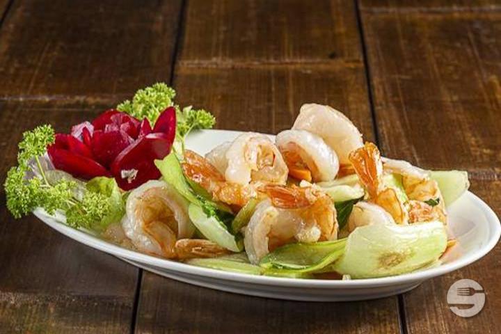 75. Shrimps Satay Rice - Rong Town