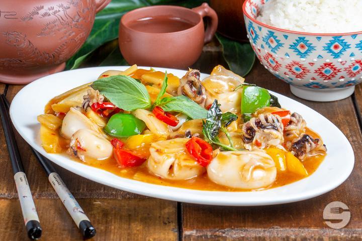93. White Cuttlefish Rice with Curry - Rong Town