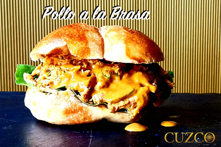 Sanguche de Pollo a la brasa - Cuzco