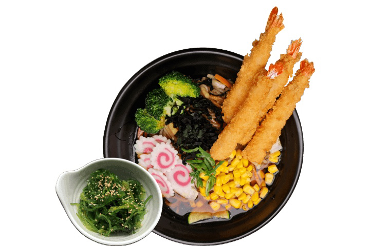 M9. Tempura Udon Nudelsuppe - Oishii Zürich