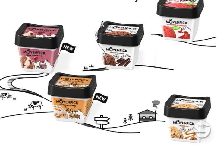 Glace Mövenpick - La Boit' à Pizza