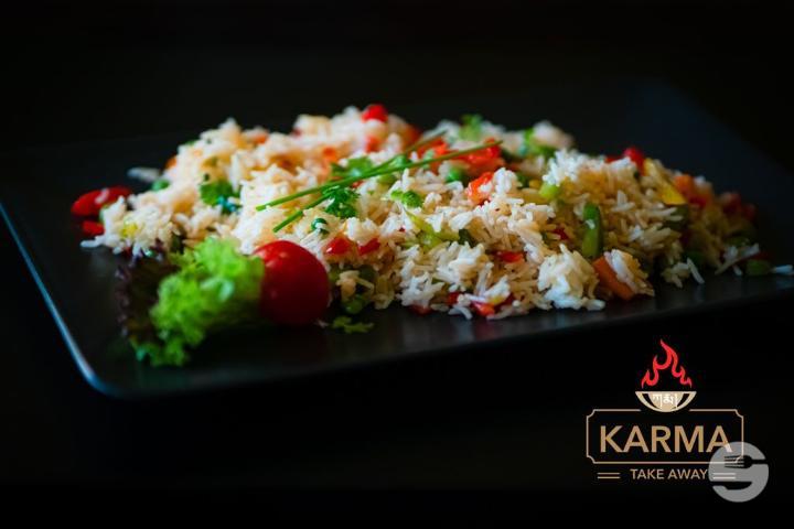 Veg Fried Rice - Karma Take Away