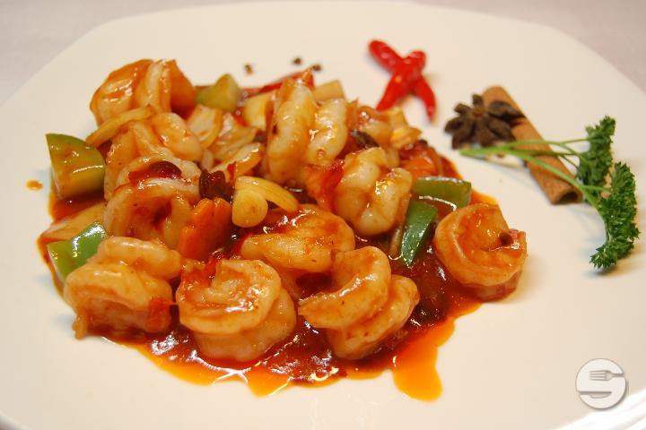 44. Crevettes à la Sauce Piquant Si-chun - Jia Ming