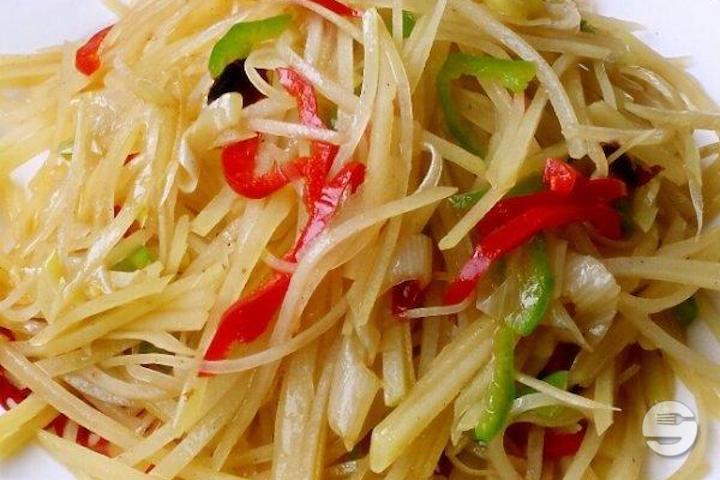 51. Sauté Pommes de Terre Aigre et Piquant - Jia Ming