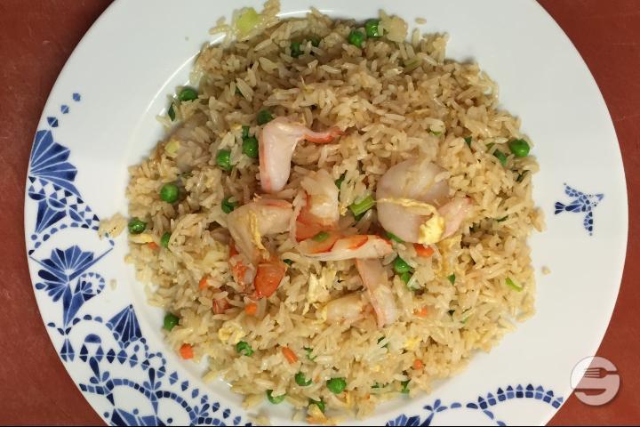 72. Riz Sauté aux Crevettes - Jia Ming