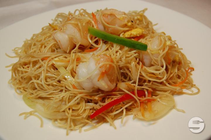 77. Nouilles Sautées au Crevettes - Jia Ming