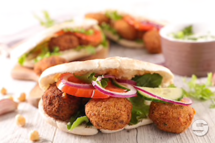 Falafel Galette - Ali's Pizza & Kebab