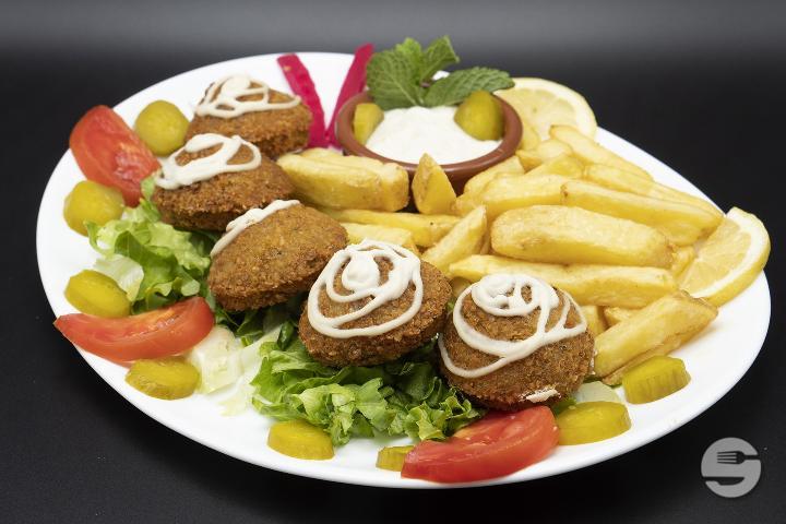 Falafel Assiette - Ali's Pizza & Kebab