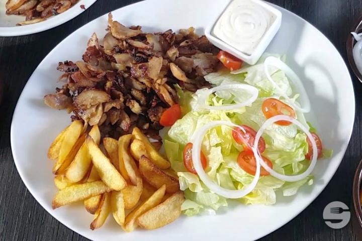 Kebab assiette - Ali's Pizza & Kebab