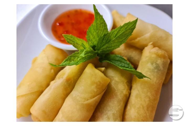 Mini spring rolls with vegetables - Kim Ngoc Take-Away