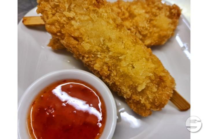 Chicken skewers tempura special - Kim Ngoc Take-Away