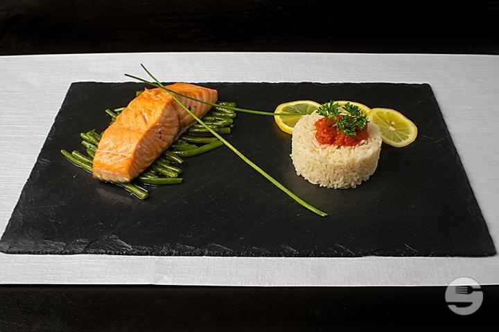 Trancio di Salmone al Forno - La Romantica