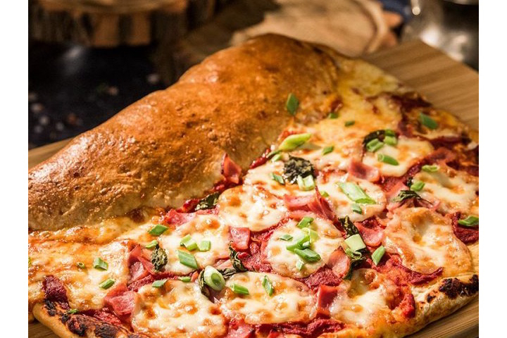 Calzone (covered) Pizza - ASCOT Pizza & Kebab