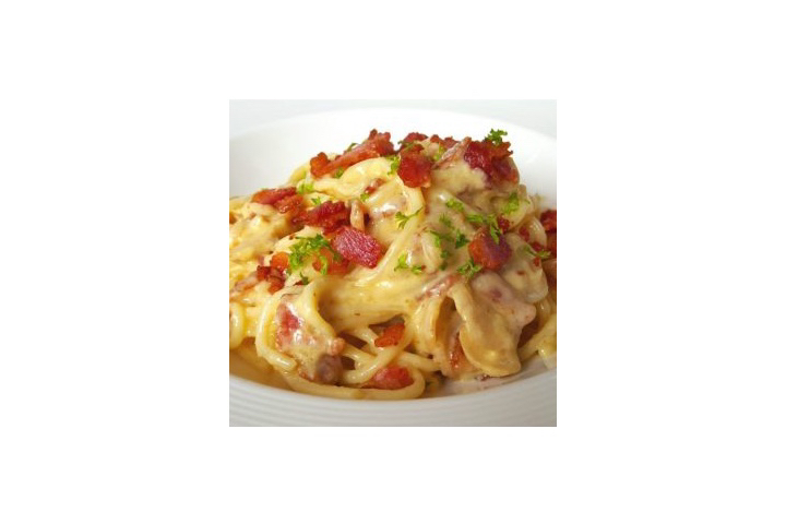 Spagetti Carbonara - ASCOT Pizza & Kebab