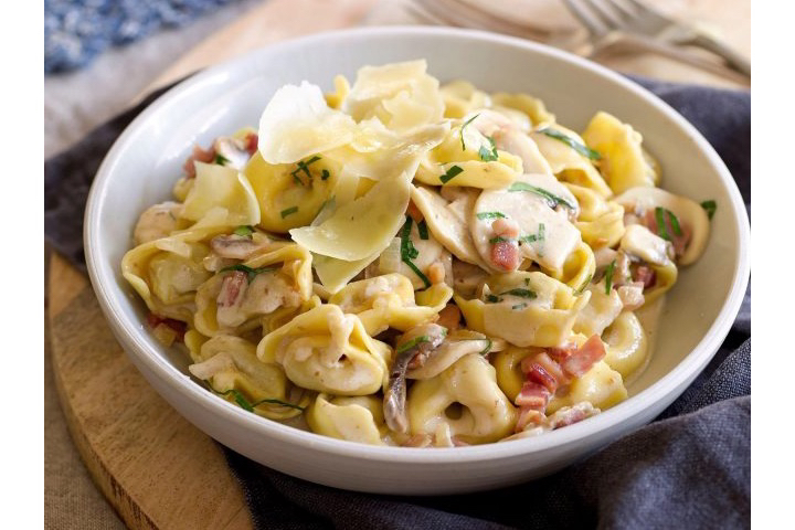 Tortellini Carbonara - ASCOT Pizza & Kebab
