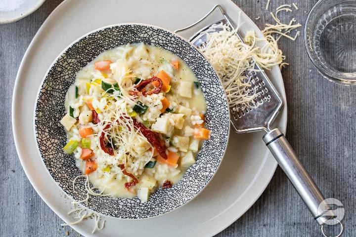 Risotto Légumes - Valentina Restaurant