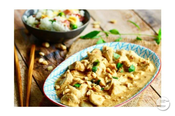 5201 Chicken with satay sauce - Suan Long Langstrasse