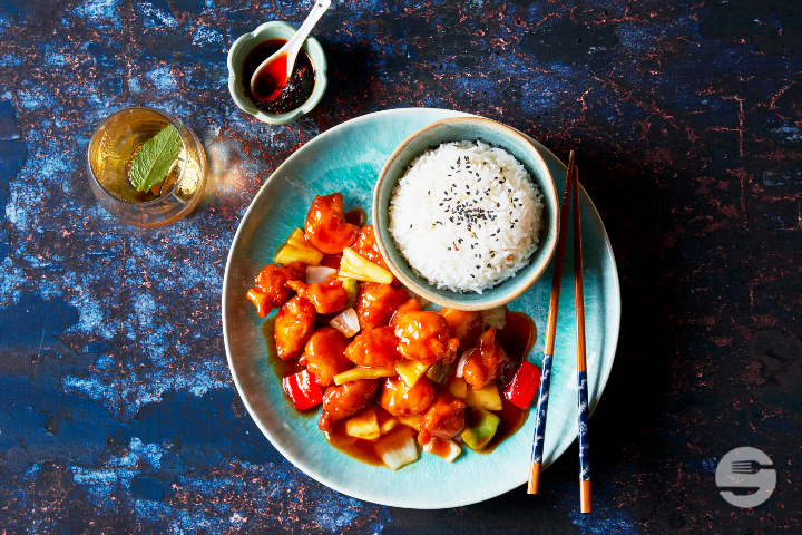 5303 Pork Szechuan style - Suan Long Langstrasse