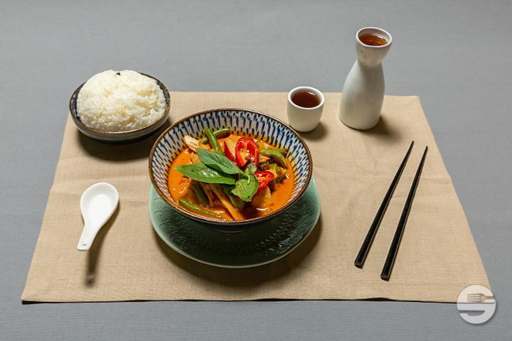 20202 Red Thai curry with beef - Suan Long Langstrasse