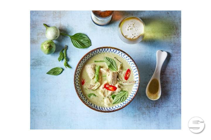 20302 Green Thai curry with beef - Suan Long Langstrasse