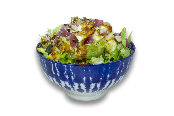 Salad Bowl Organic Halloumi - Toasted