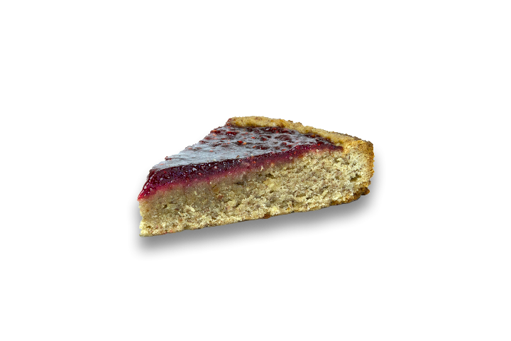 Tarte de Linz, noisettes bio et confiture de framboises bio - Toasted