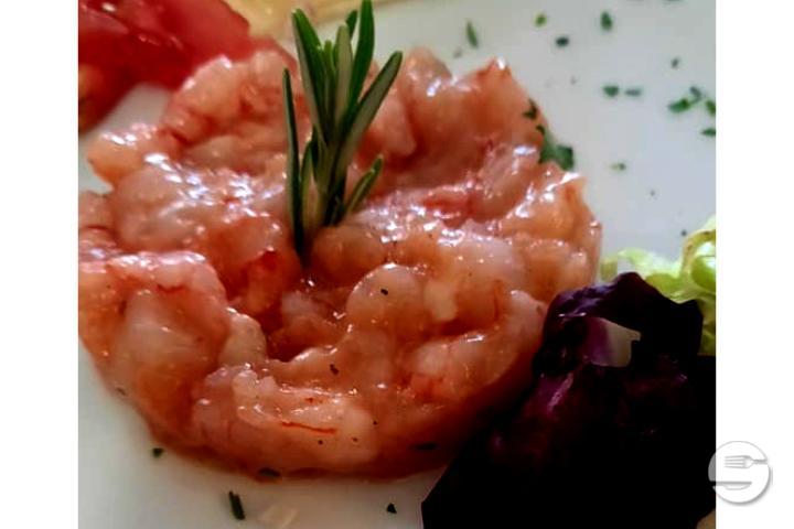 Tartare di Gambero Rosso - Ristorante Guna