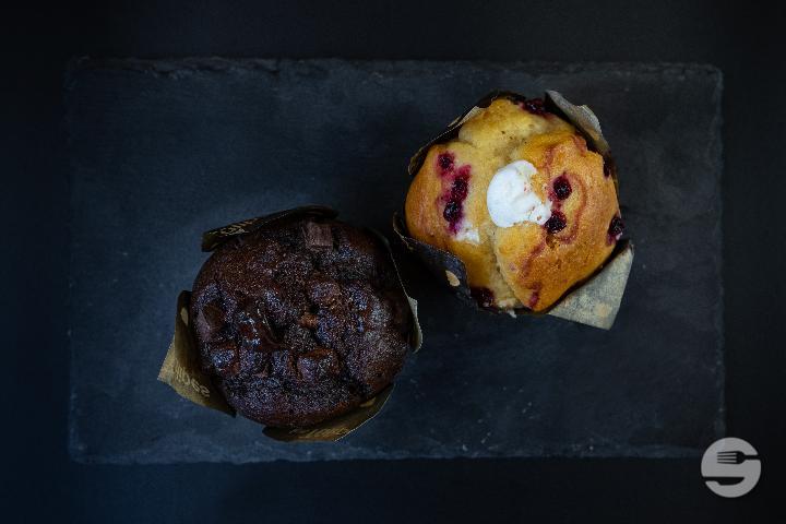 Muffin Yahourt & Cramberry - Loops & Coffee