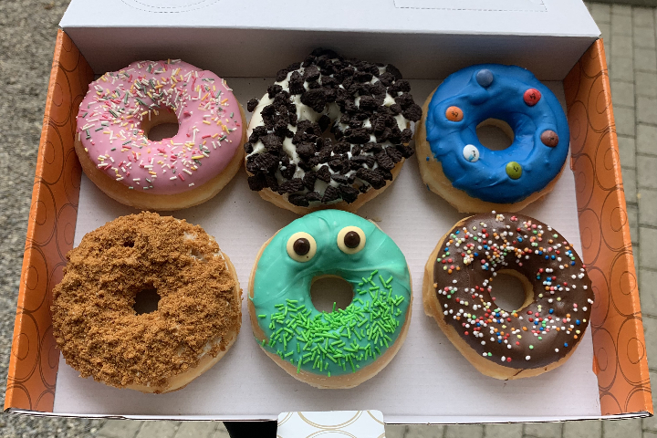 Boîte de 6 Donuts à Composer - Loops & Coffee