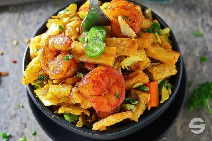 Idiyappam Kothu chicken meat - Royal Asia Spice