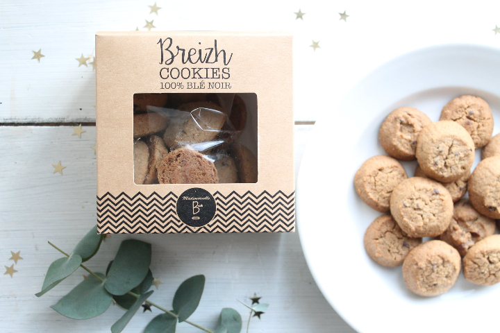 Coffret - boite cookie sans gluten - Montfalcon