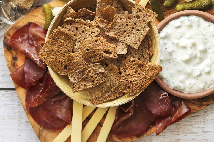 Chips de sarrasin bio aux herbes de Provence - Montfalcon