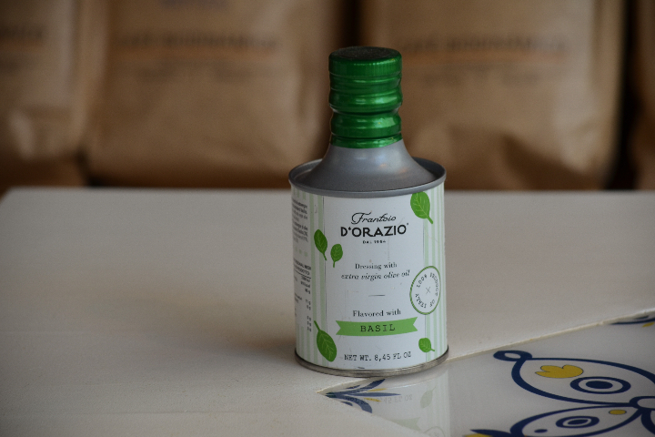 HUILE OLIVE BASILIC - Montfalcon
