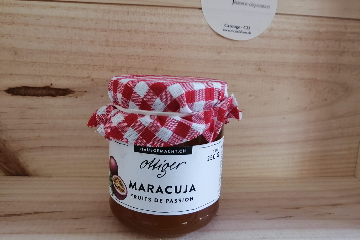 Confiture fruits de la passion - Montfalcon