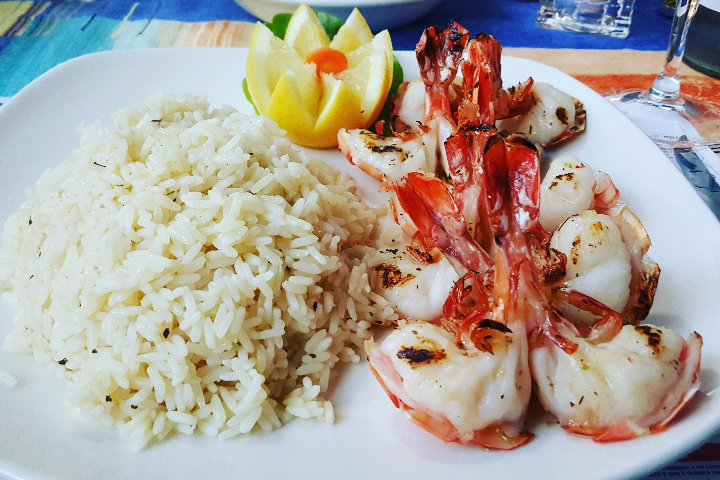 Gamberoni alla Griglia - Ristorante Pizzeria del Ponte