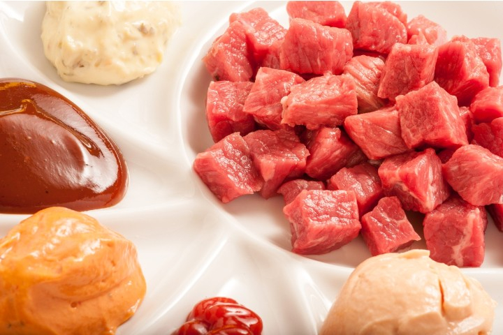 Fondue Chinoise di carne - Ristorante Pizzeria del Ponte