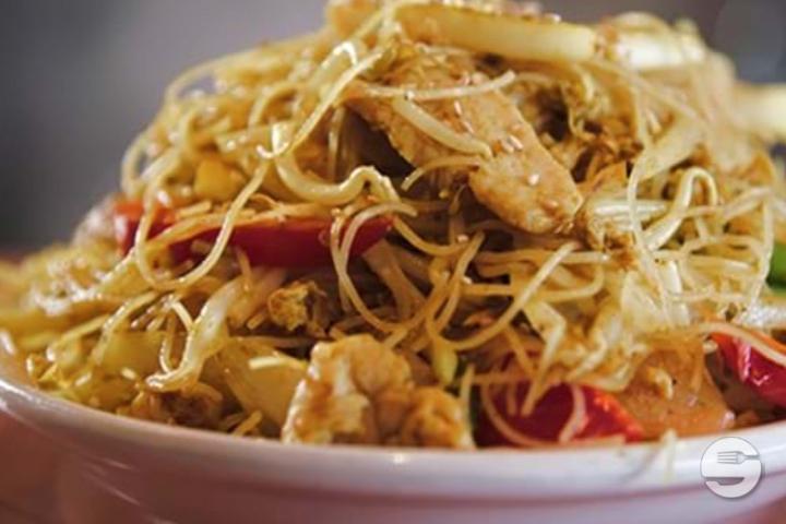 S10. Rice Vermicelli Singapore Style - Hong Kong City