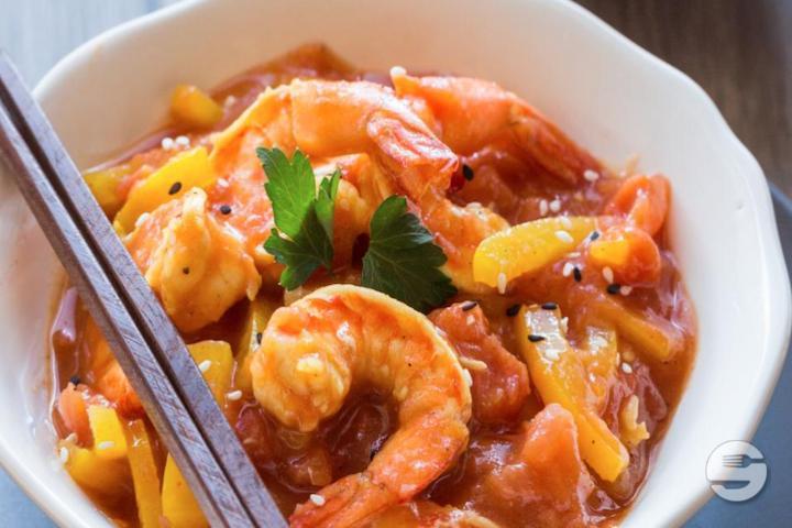 30.Prawns on the hot plate - Hong Kong City