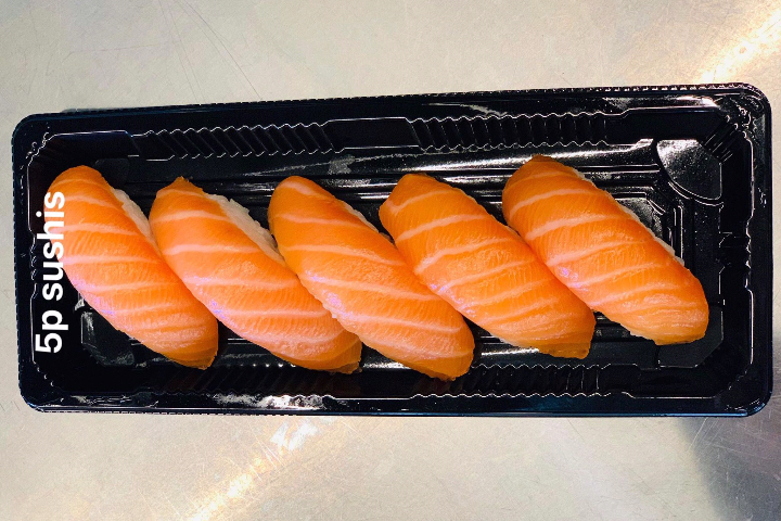 Sushi Saumon 5p. - Kiku Sushi