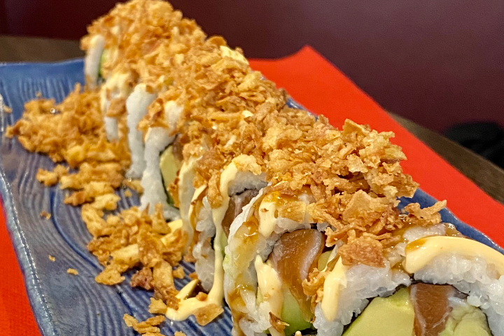 Crunch Saumon - Kiku Sushi