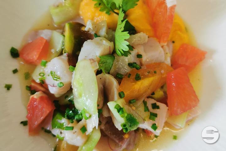 Ceviche of Fish and Vegetables - Restaurant des Tunnels
