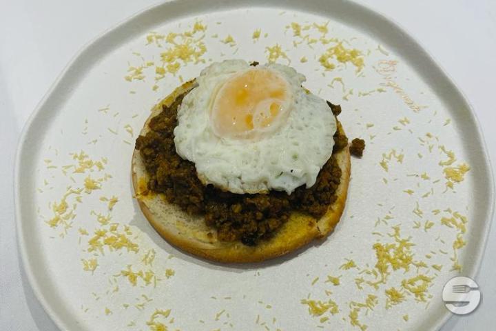 Keema Pav Slider - Indian Street Food