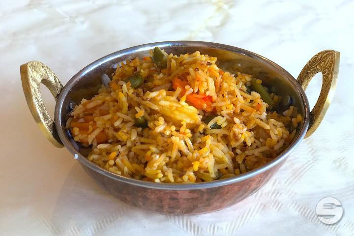 Prawn Biryani - Happy Indian