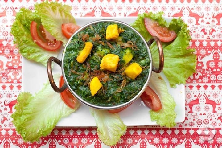 Aloo Palak - Happy Indian