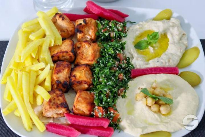 Assiette Shish Taouk - Chez Moaaz