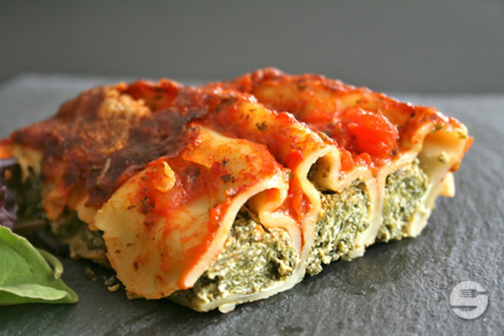 Cannelloni ricotta and Spinach - Angel's